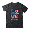 Love Teacher Life American Flag USA 4th Of July Fourth Shirt & Tank Top | siriusteestore