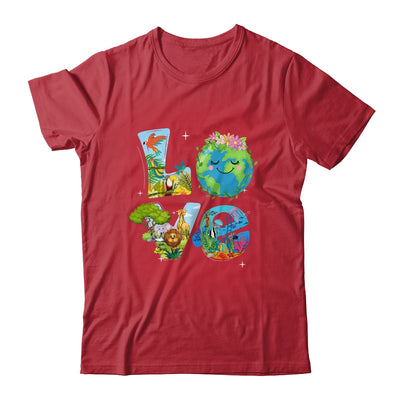 Love World Earth Day Planet Environmental Animal Shirt & Hoodie | siriusteestore