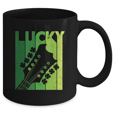 Lucky Irish Shamrock Guitar Guitarist St Patricks Day Mug | siriusteestore