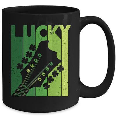 Lucky Irish Shamrock Guitar Guitarist St Patricks Day Mug | siriusteestore