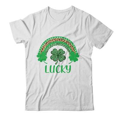 Lucky St Patrick's Day Leopard For Women Shirt & Tank Top | siriusteestore