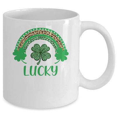 Lucky St Patrick's Day Leopard For Women Mug | siriusteestore