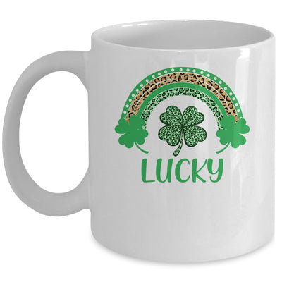 Lucky St Patrick's Day Leopard For Women Mug | siriusteestore