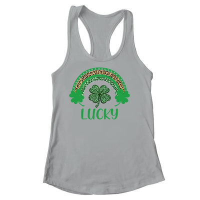 Lucky St Patrick's Day Leopard For Women Shirt & Tank Top | siriusteestore