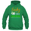 Lucky To Be A Librarian School St Patricks Day Teacher Shirt & Hoodie | siriusteestore