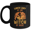 Lunch Lady By Day Witch By Night Halloween Women Mug | siriusteestore