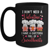 Lunch Lady Valentine I Have A Cafeteria Full Of Sweethearts Mug | siriusteestore