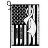 Lung Cancer Awareness America Flag White Ribbon | siriusteestore