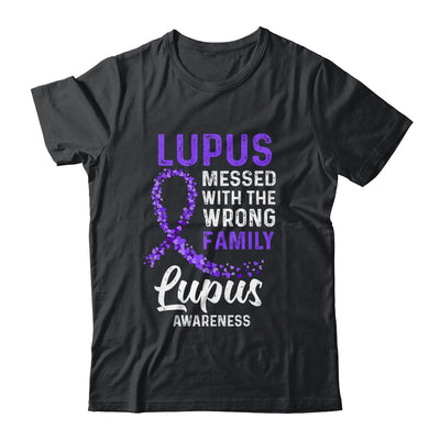 Lupus Awareness Messed With The Wrong Family Support Shirt & Hoodie | siriusteestore