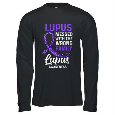 Lupus Awareness Messed With The Wrong Family Support Shirt & Hoodie | siriusteestore