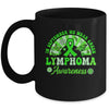 Lymphoma Awareness In September We Wear Green Groovy Mug | siriusteestore