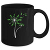 Lymphoma Liver Cirrhosis Awareness Dandelion Green Ribbon Mug | siriusteestore