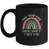 Make Your Mark And See Where It Takes You Rainbow Dot Day Mug | siriusteestore