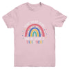 Make Your Mark And See Where It Takes You Rainbow Dot Day Youth Shirt | siriusteestore