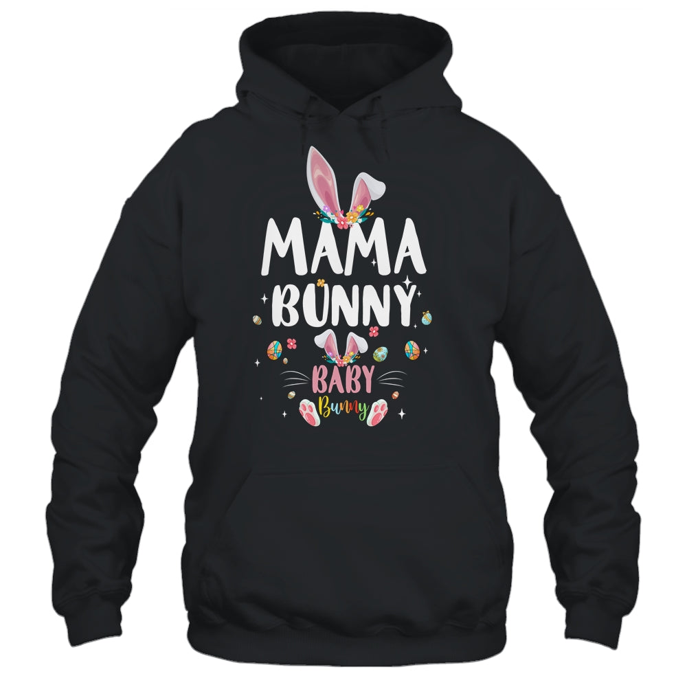 Mama Bunny Baby Bunny Easter Pregnancy Announcement Shirt & Tank Top | siriusteestore