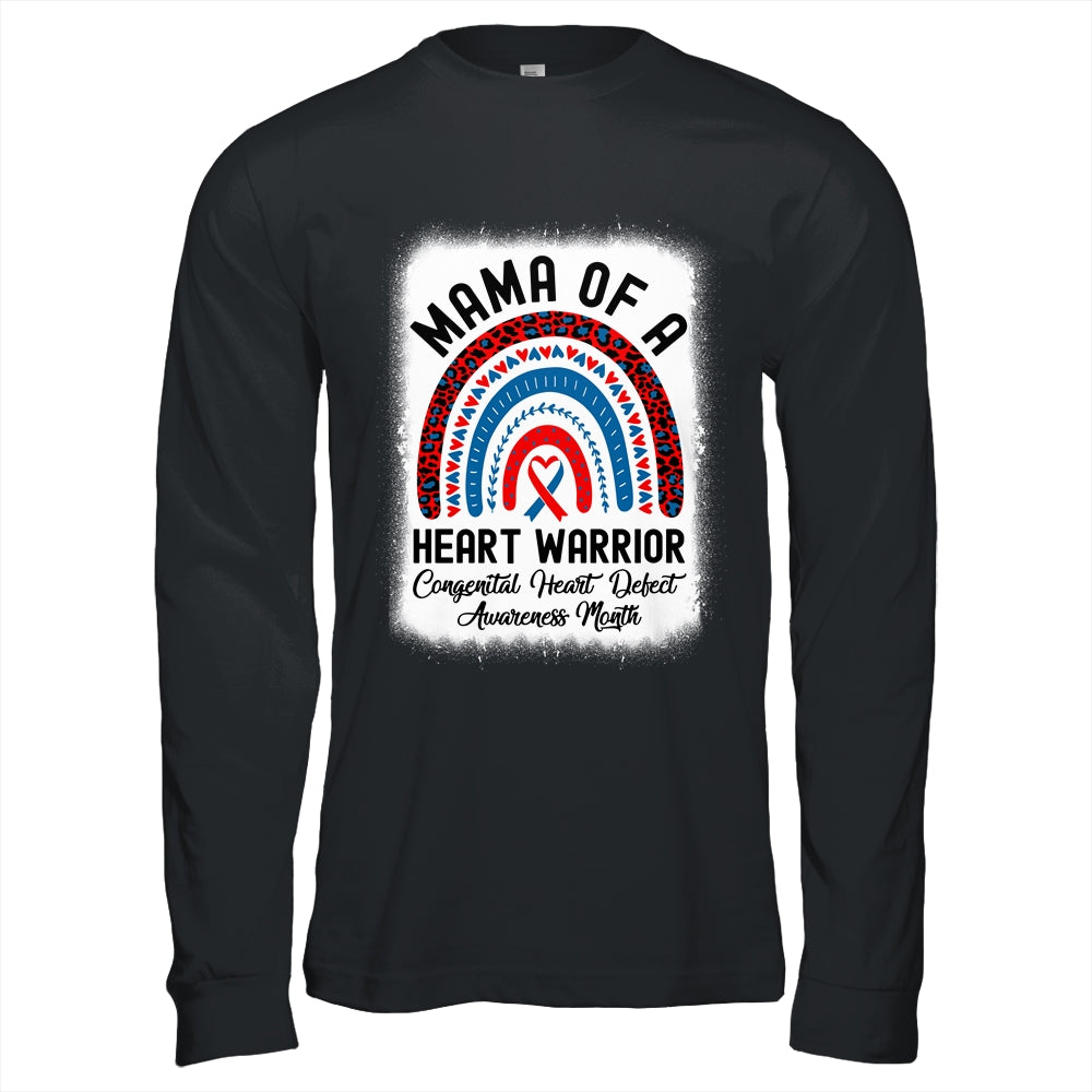Mama Of A Warrior CHD Congenital Heart Defect Awareness Month Shirt & Hoodie | siriusteestore