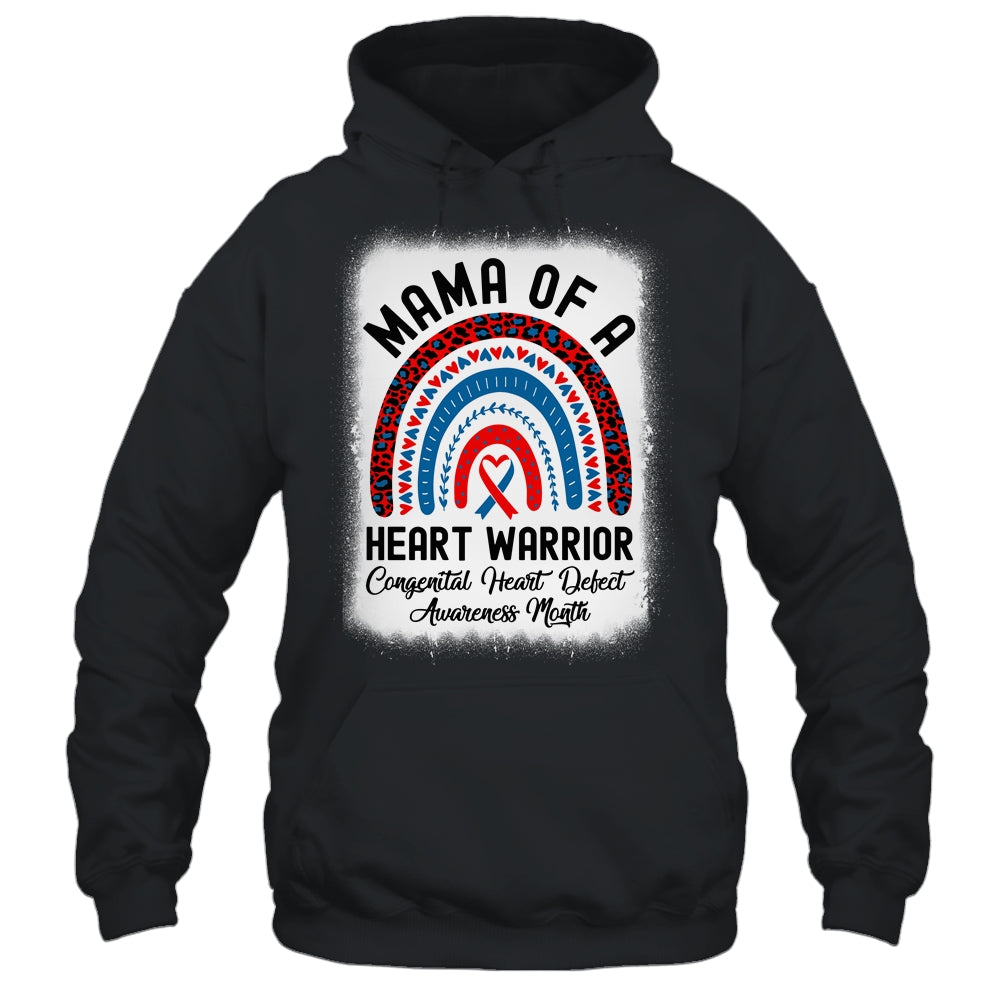Mama Of A Warrior CHD Congenital Heart Defect Awareness Month Shirt & Hoodie | siriusteestore