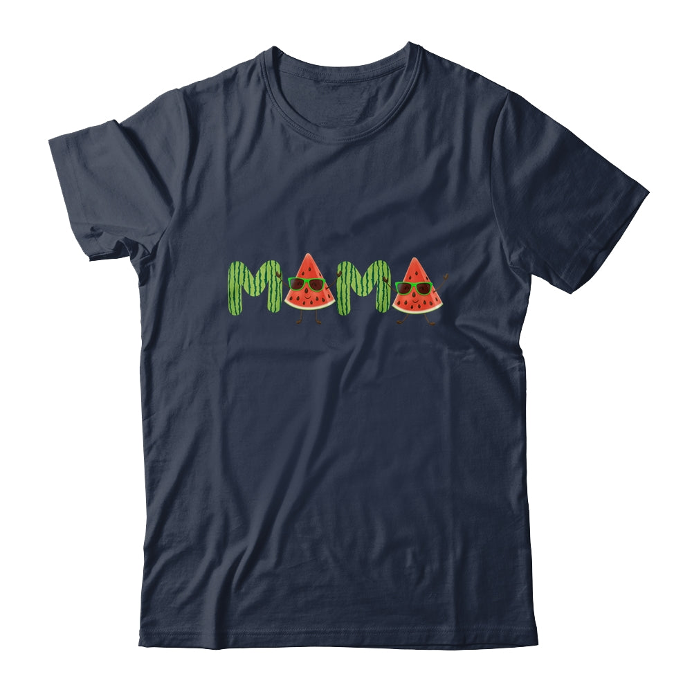 Mama Watermelon Funny Summer Fruit Mom Mother's Day Shirt & Hoodie | siriusteestore