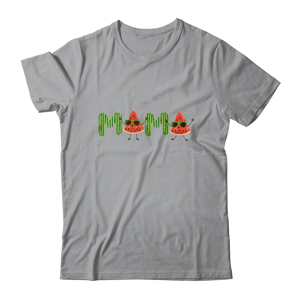 Mama Watermelon Funny Summer Fruit Mom Mother's Day Shirt & Hoodie | siriusteestore