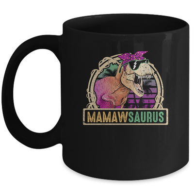 Mamaw Saurus Mamawsaurus T Rex Dinosaur Family Matching Mug | siriusteestore