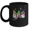 Mardi Gras Gnomes Funny Outfit Gnomies Squad Girl Women Mug | siriusteestore