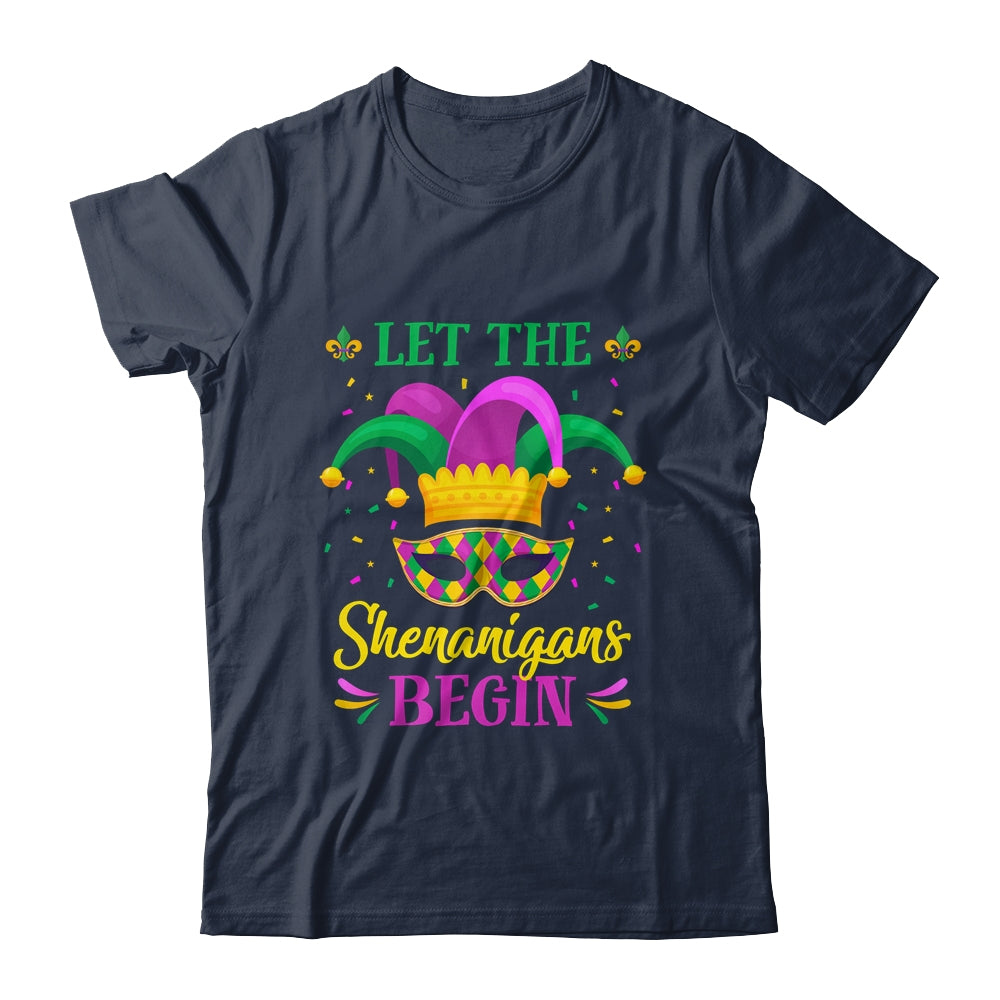 Mardi Gras Let The Shenanigans Begin Shirt & Tank Top | siriusteestore