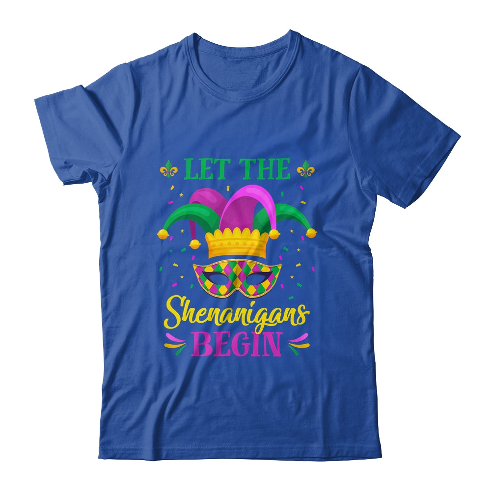 Mardi Gras Let The Shenanigans Begin Shirt & Tank Top | siriusteestore