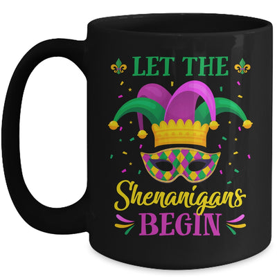 Mardi Gras Let The Shenanigans Begin Mug | siriusteestore