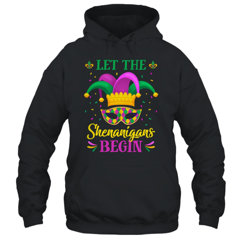Mardi Gras Let The Shenanigans Begin Shirt & Tank Top | siriusteestore