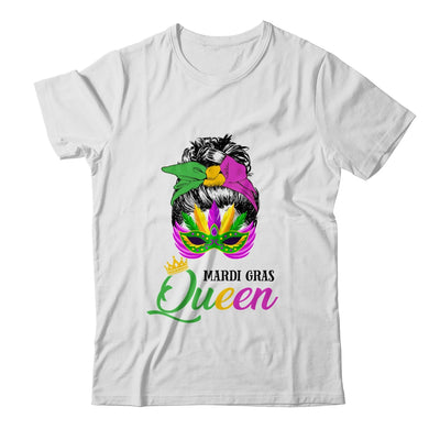 Mardi Gras Queen Carnival Costume Messy Bun Shirt & Tank Top | siriusteestore