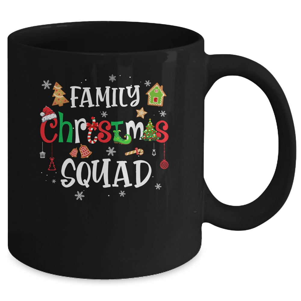 Matching Family Christmas Morning Squad Santa Holiday Xmas Mug | siriusteestore