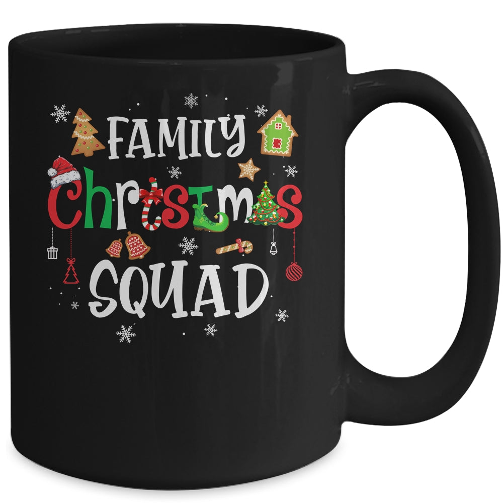 Matching Family Christmas Morning Squad Santa Holiday Xmas Mug | siriusteestore
