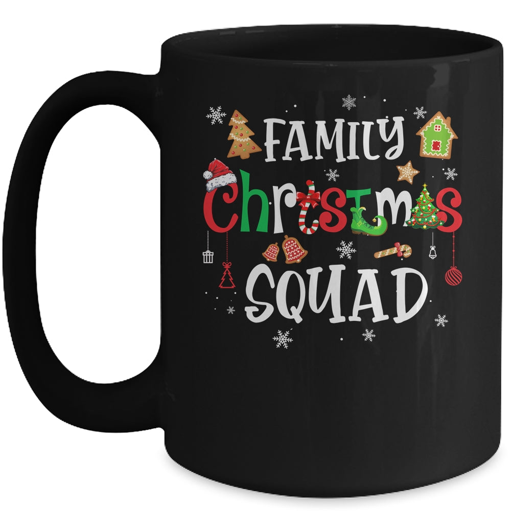 Matching Family Christmas Morning Squad Santa Holiday Xmas Mug | siriusteestore