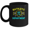 Mathletic Department Funny Math Teacher Student Pi Day Mug | siriusteestore