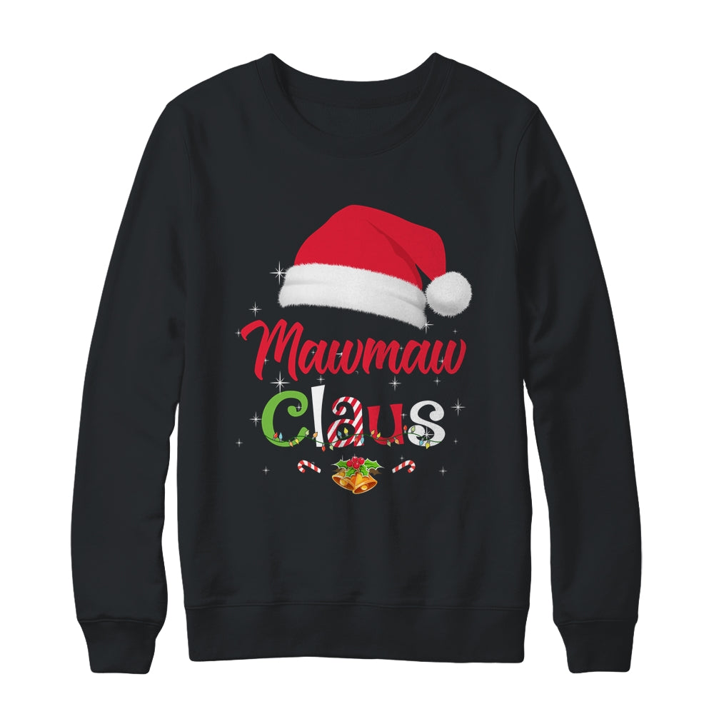 Mawmaw Claus Santa Christmas Matching Family Pajama Funny Shirt & Sweatshirt | siriusteestore