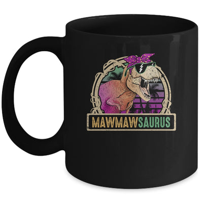 Mawmaw Saurus Mawmawsaurus T Rex Dinosaur Family Matching Mug | siriusteestore