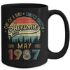 May 1987 Vintage 35 Years Old Retro 35th Birthday Mug | siriusteestore