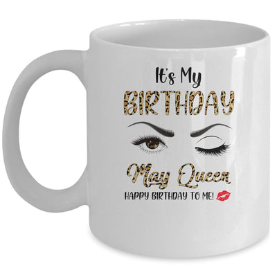 May Birthday Leopard It's My Birthday May Queen Mug | siriusteestore