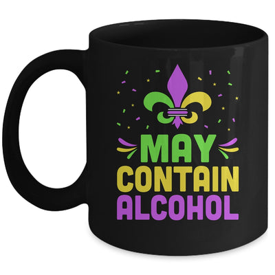 May Contain Alcohol Mardi Gras Party Mug | siriusteestore