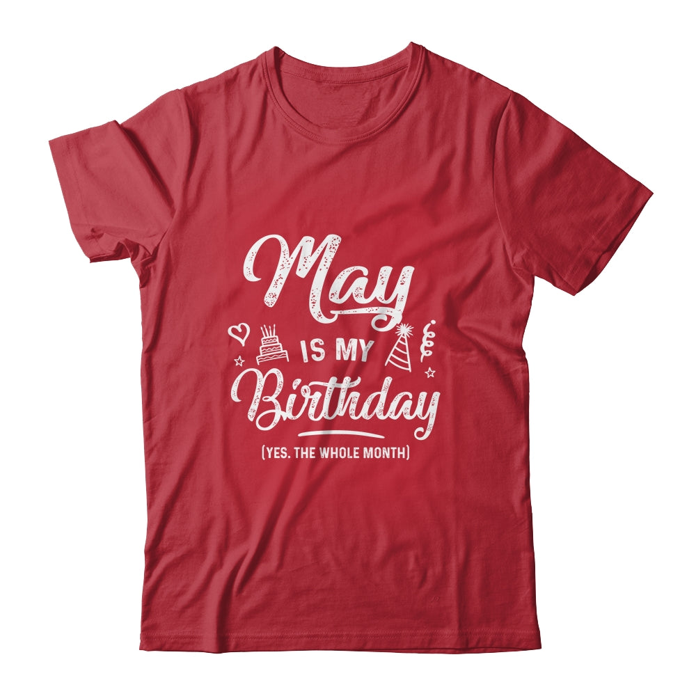 May sales birthday shirts