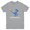 Menorasaurus Rex Menorah Dinosaur Hanukkah For Boys Youth Shirt | siriusteestore