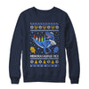 Menorasaurus Rex Trex Menorah Ugly Hanukkah Chanukkah Shirt & Sweatshirt | siriusteestore