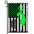 Mental Health Awareness America Flag Green Ribbon | siriusteestore