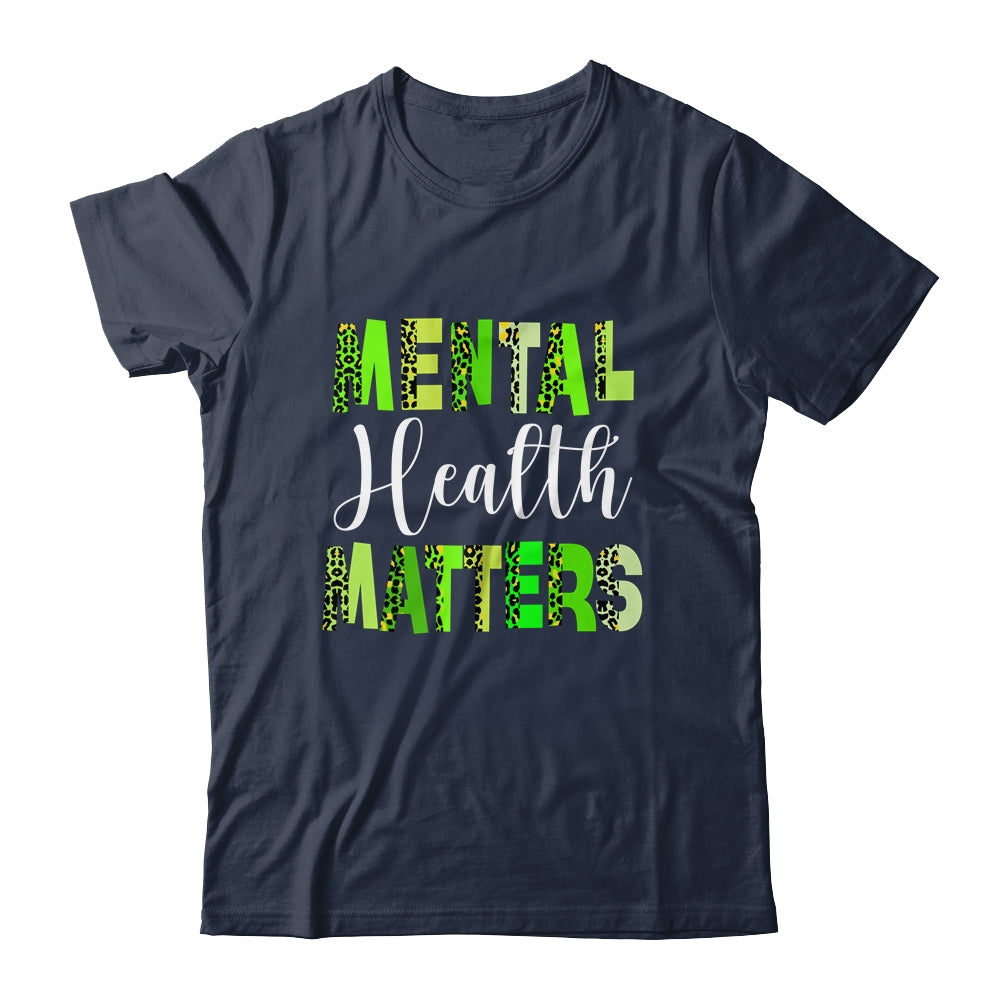 Mental Health Matters Human Brain Illness Awareness Shirt & Tank Top | siriusteestore