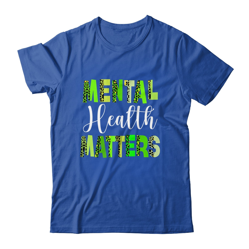 Mental Health Matters Human Brain Illness Awareness Shirt & Tank Top | siriusteestore