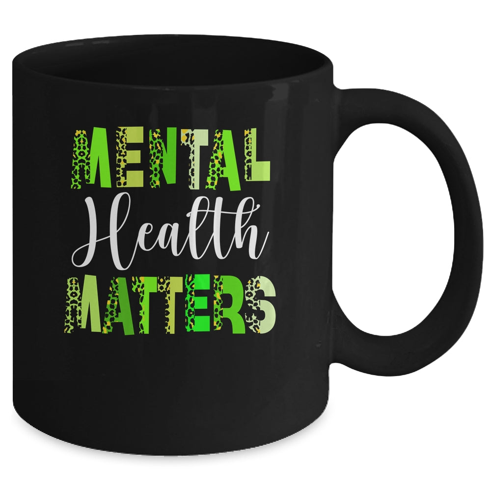 Mental Health Matters Human Brain Illness Awareness Mug | siriusteestore