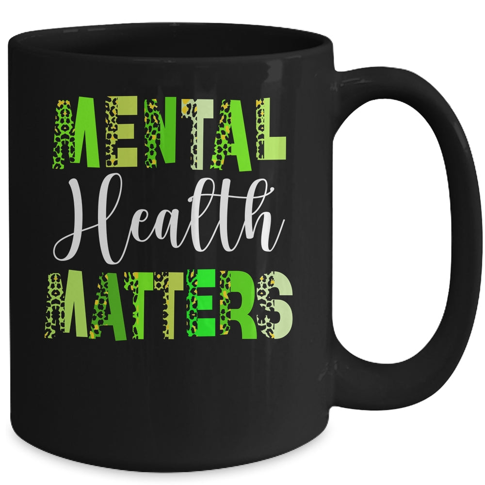 Mental Health Matters Human Brain Illness Awareness Mug | siriusteestore