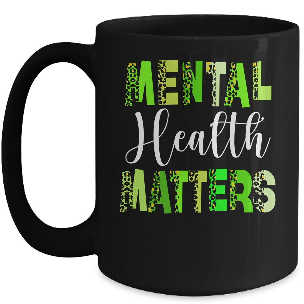 Mental Health Matters Human Brain Illness Awareness Mug | siriusteestore