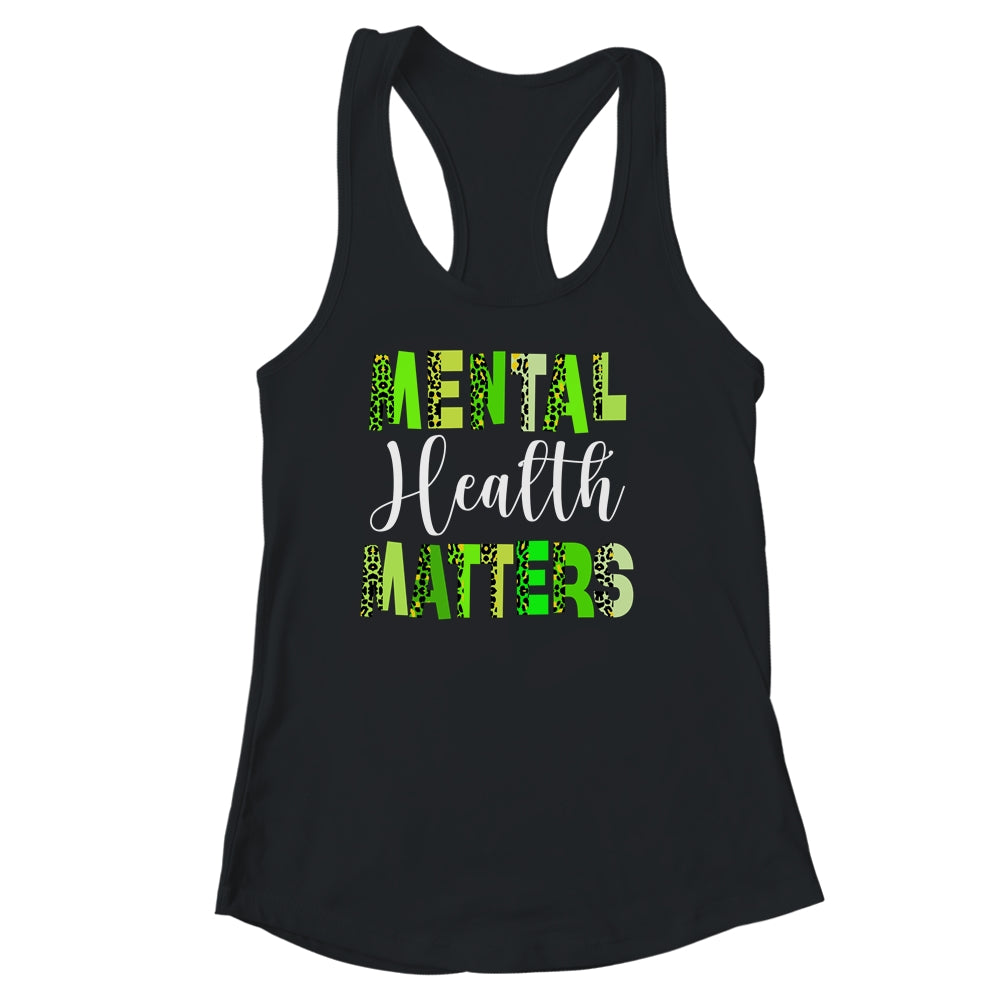 Mental Health Matters Human Brain Illness Awareness Shirt & Tank Top | siriusteestore