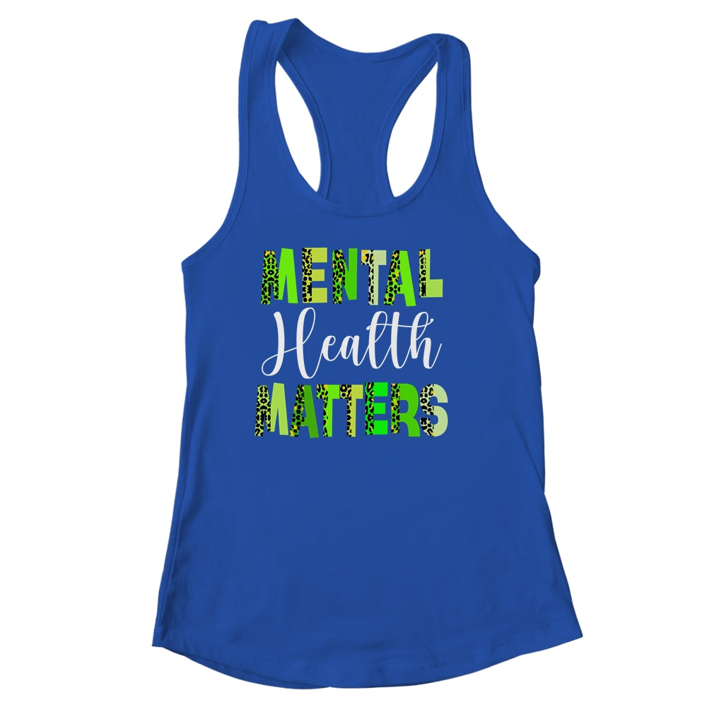 Mental Health Matters Human Brain Illness Awareness Shirt & Tank Top | siriusteestore